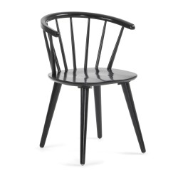 Cadeira madeira preta L1029