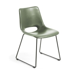 Cadeira Metálica, Pele Sintética L399