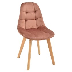 Cadeira madeira, Veludo SD1892
