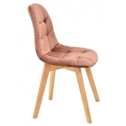 Cadeira madeira, Veludo SD1892