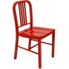 Cadeira aço, vermelho,SD756