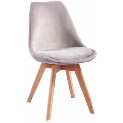 Cadeira madeira, Veludo SD2149