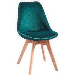 Cadeira madeira, Veludo SD2150