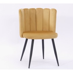Cadeira metal, veludo SD2318