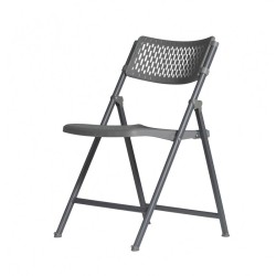 Cadeira Dobrável ZN0032 (cinza quente)