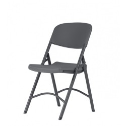 Cadeira Dobrável ZN0034 (cinza escuro)