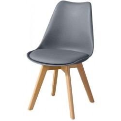Cadeira madeira, Polipropileno SD2493
