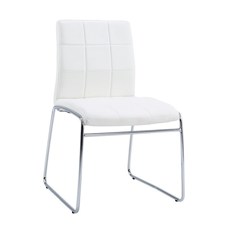 Cadeira Metal Pele Sintética SD2575